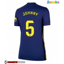 Ženske Nogometnih dresov Atletico Madrid Johnny Cardoso #5 Gostujoči 2025-26 Kratki rokavi